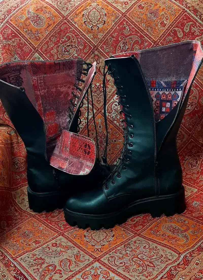 بوت چرم کاستوم ۴۱-۴۲|کیف، کفش، کمربند|تهران, تجریش|دیوار