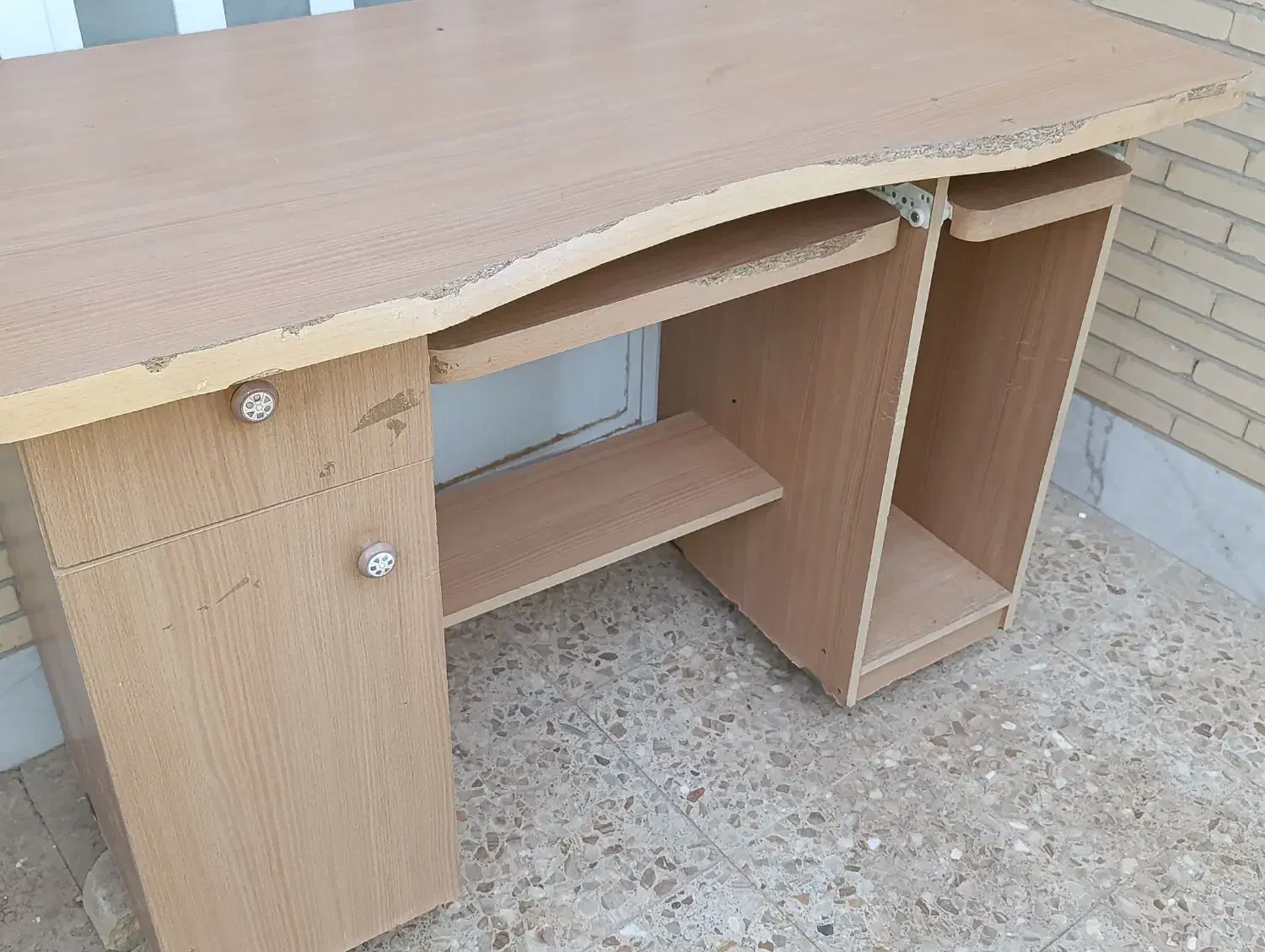 میز کامپیوتر و تحریر|میز تحریر و کامپیوتر|مهریز, |دیوار