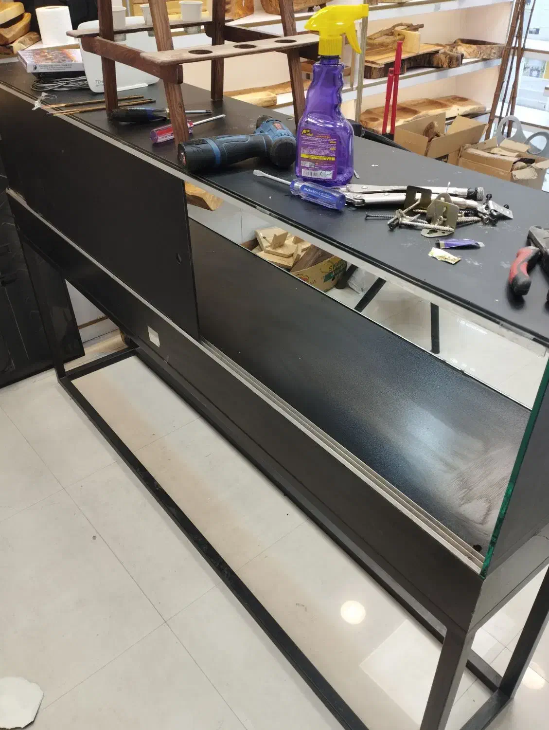 پاچال ویترین|بوفه، ویترین، کنسول|مشهد, استاد یوسفی (شهرک غرب)|دیوار