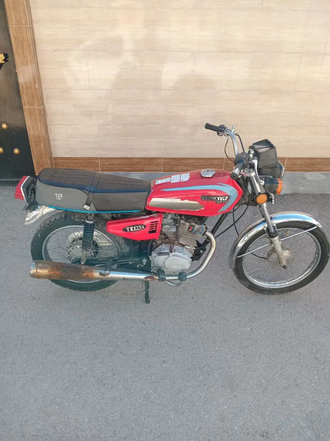 موتور ۱۲۵ تیزتک|موتورسیکلت|ایذه, |دیوار