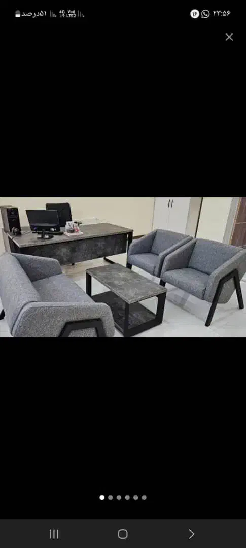 نیم ست.صندلی.میز|دفتر کار|کرج, حصارک پایین|دیوار