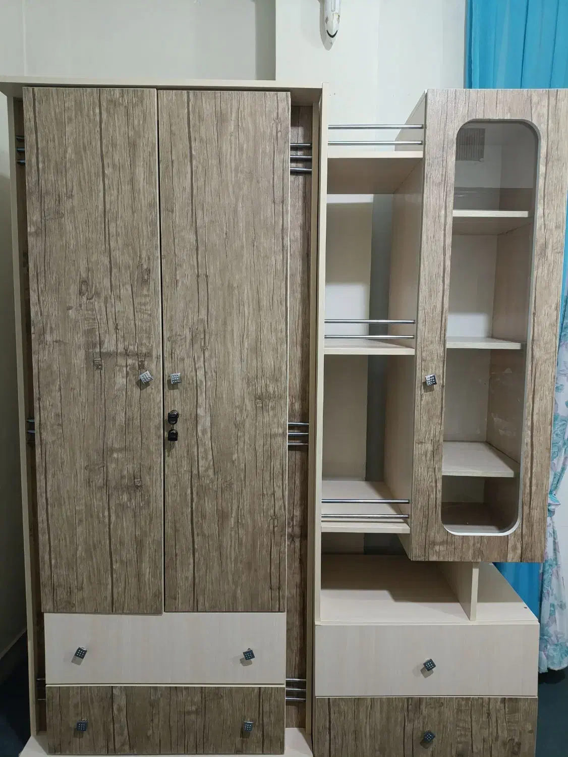 سرویس خواب کودک و نوجوان|تخت و سرویس خواب|ملارد, |دیوار