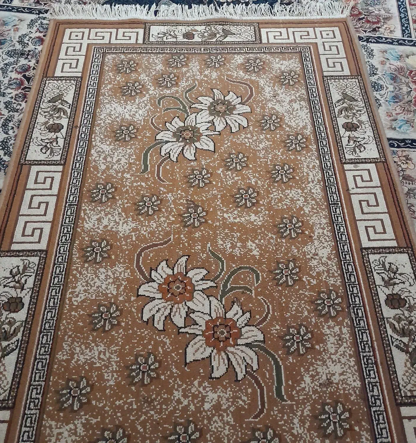 دوعددگلیم فرش ۴ متری و یک دریک ونیم|گلیم، جاجیم، گبه|بندر انزلی, ژاندارمری|دیوار
