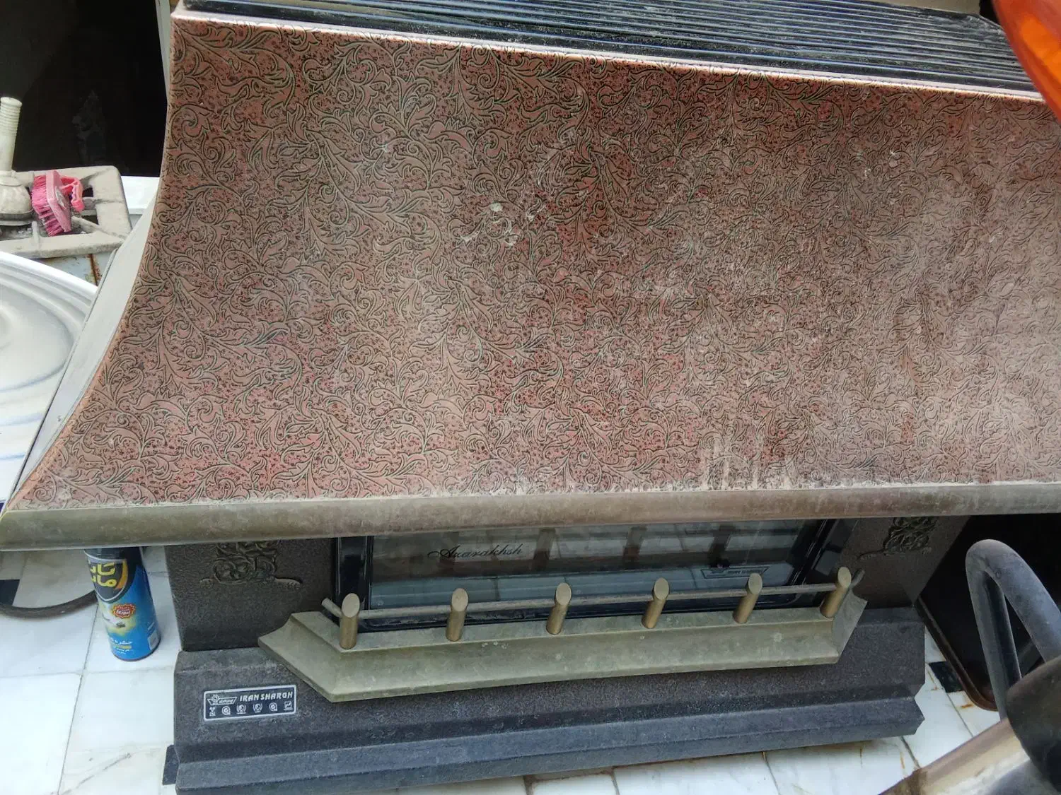 بخاری شومینه ای ایران شرق مدل 180|بخاری، هیتر، شومینه|قم, باغ کرباسی|دیوار