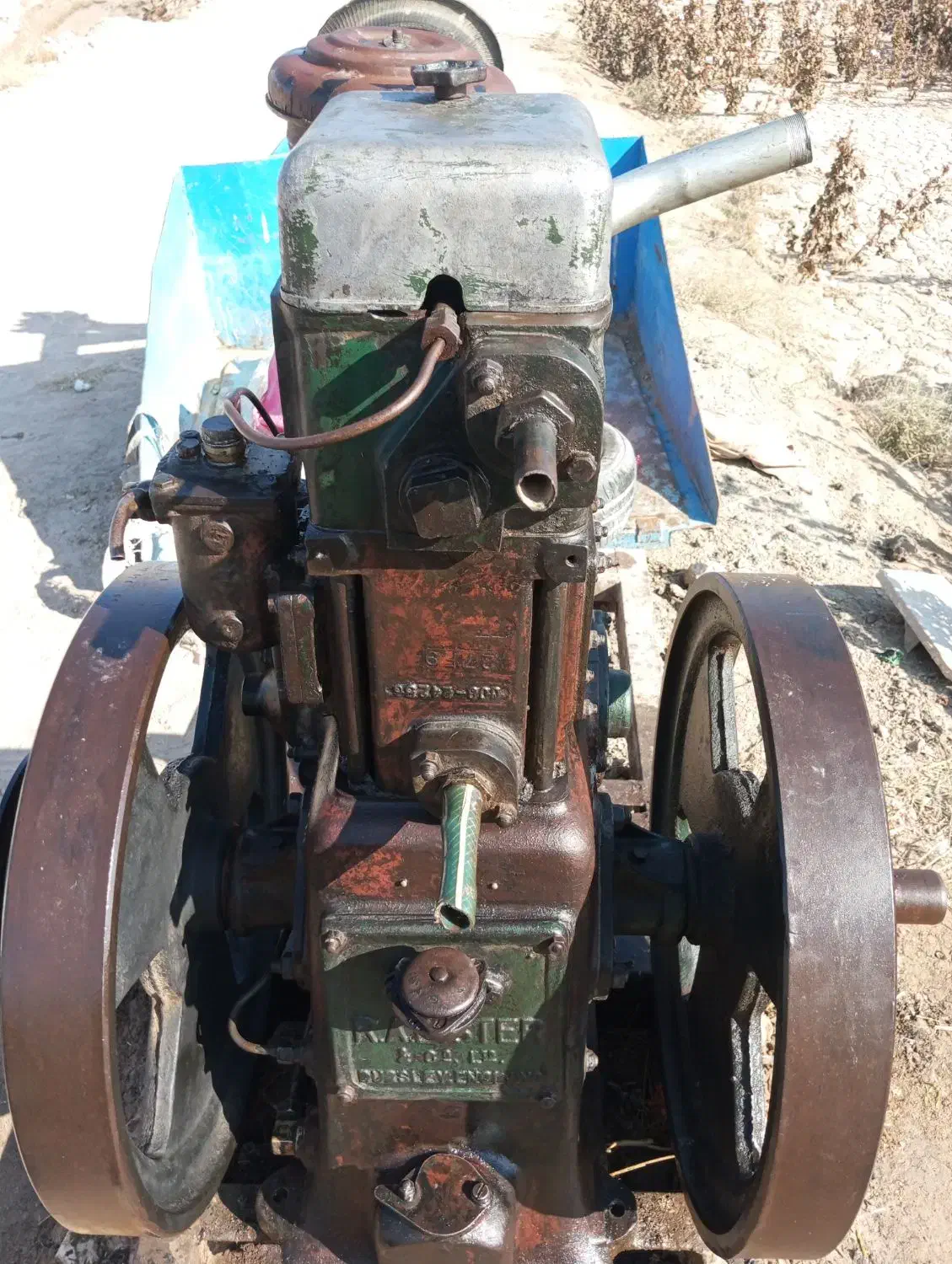 موتور آبکشی لیستر 8 اسب|ماشینآلات صنعتی|ورزنه, |دیوار