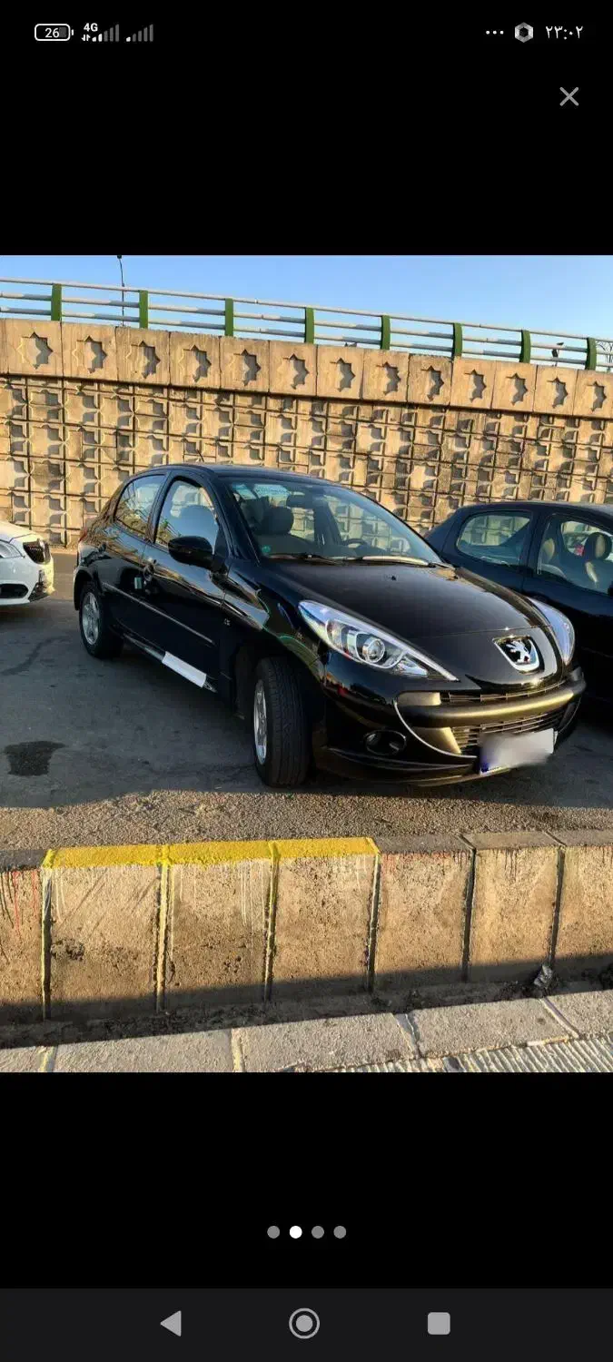 207 مشکی پانا ۸۵ گانه فول|خودرو سواری و وانت|محمدیه-قزوین, |دیوار