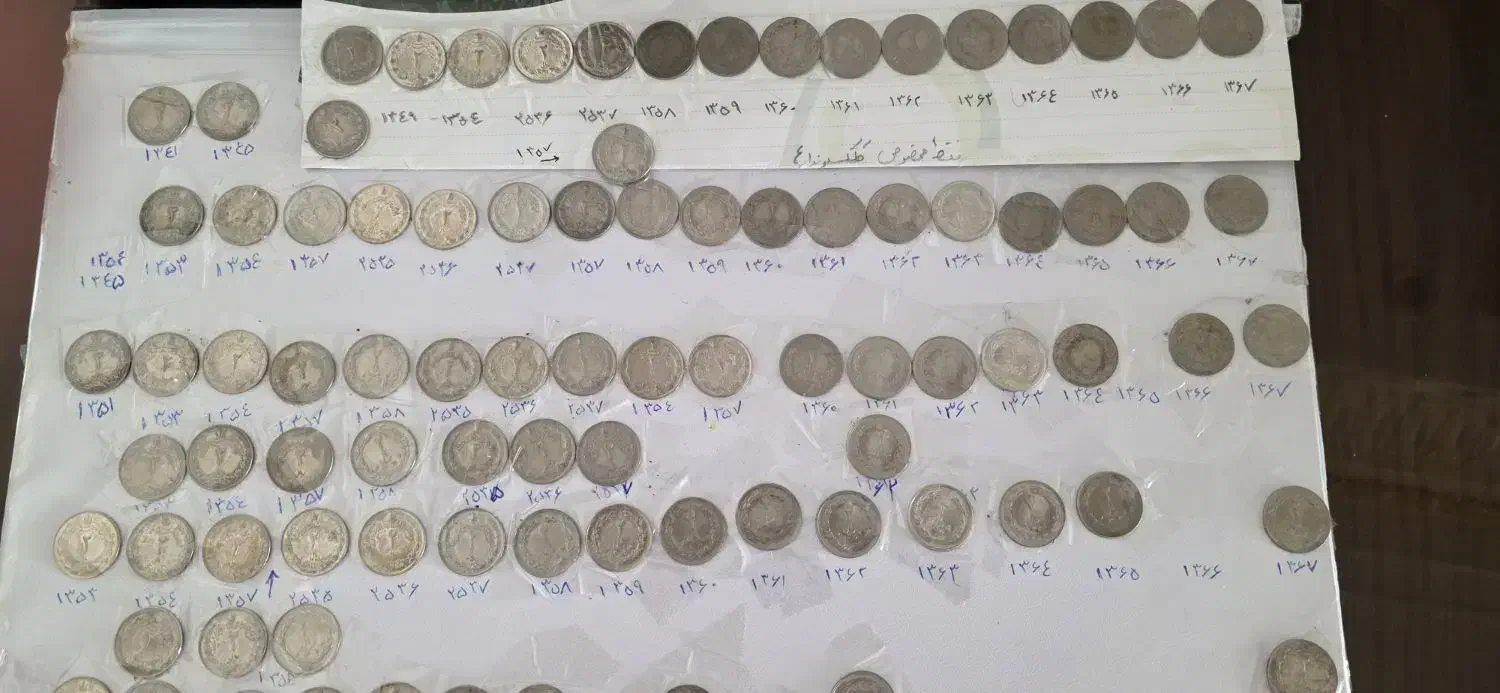 تعداد دو ریالی|کلکسیون سکه، تمبر، اسکناس|تهران, کاج|دیوار