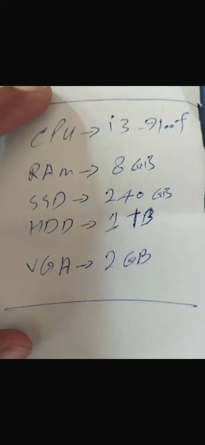 کامپیوتر (مانیتور کیس کیبور و موس) در حد نو|رایانه رومیزی|چابهار, |دیوار