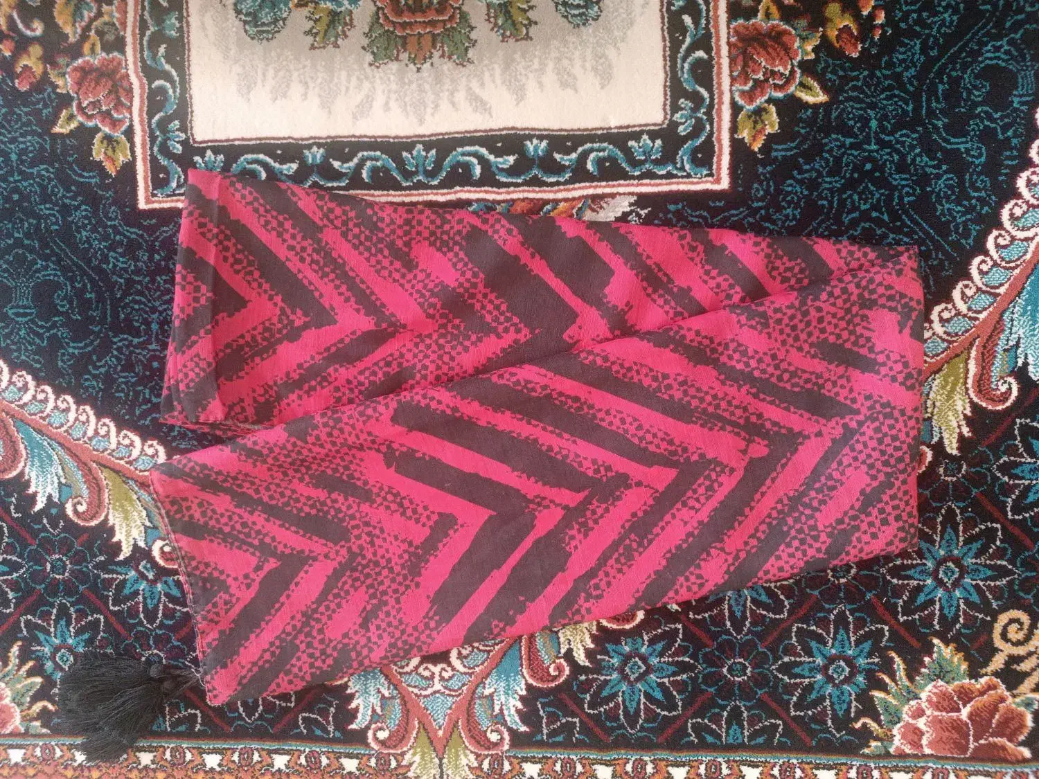 مانتو نخی تابستانه و شال|لباس|شهرکرد, |دیوار