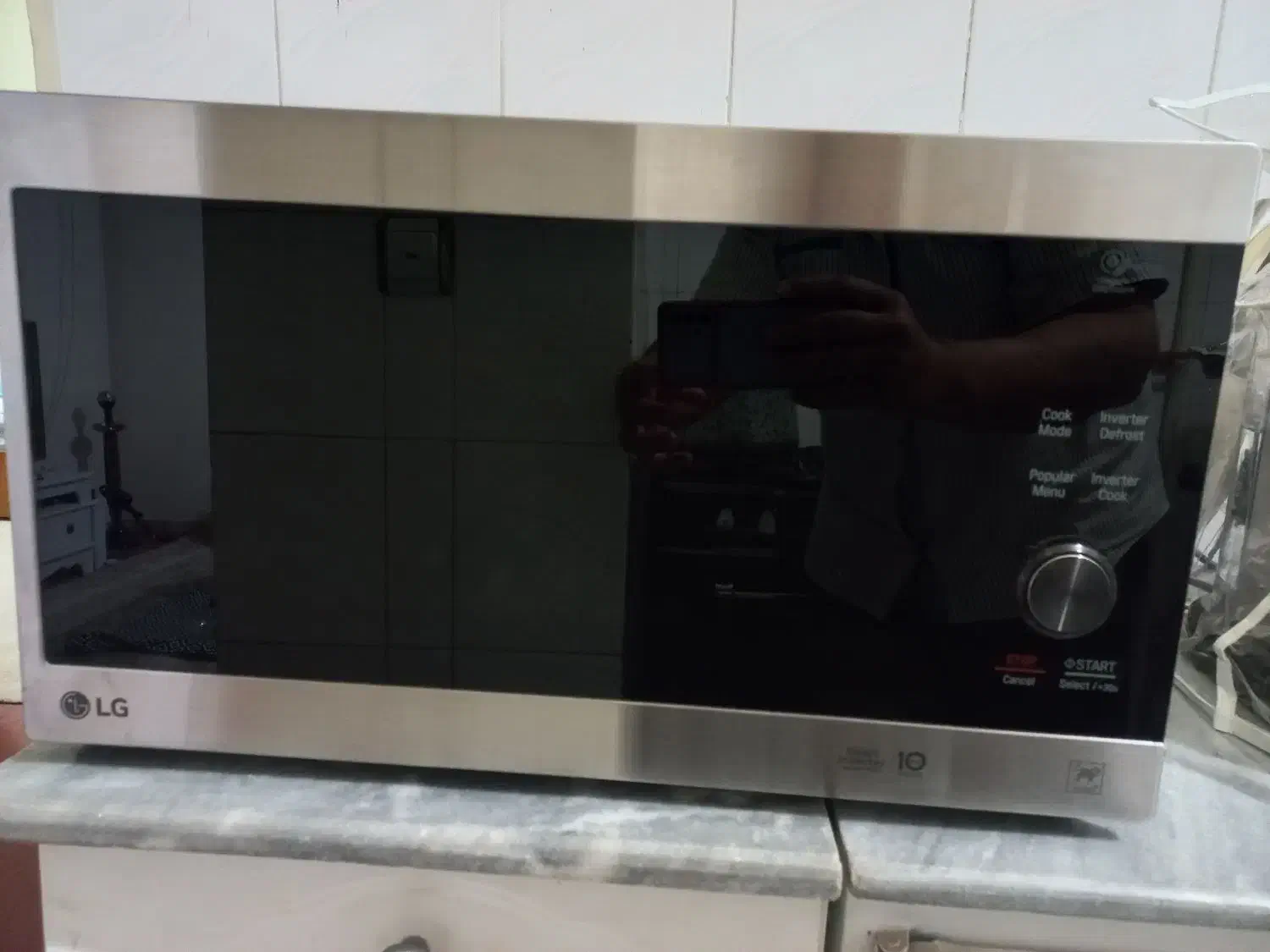 مایکروویو ال جی ۴۲ لیتر|اجاق گاز و لوازم برقی پخت‌وپز|دماوند, گیلاوند|دیوار