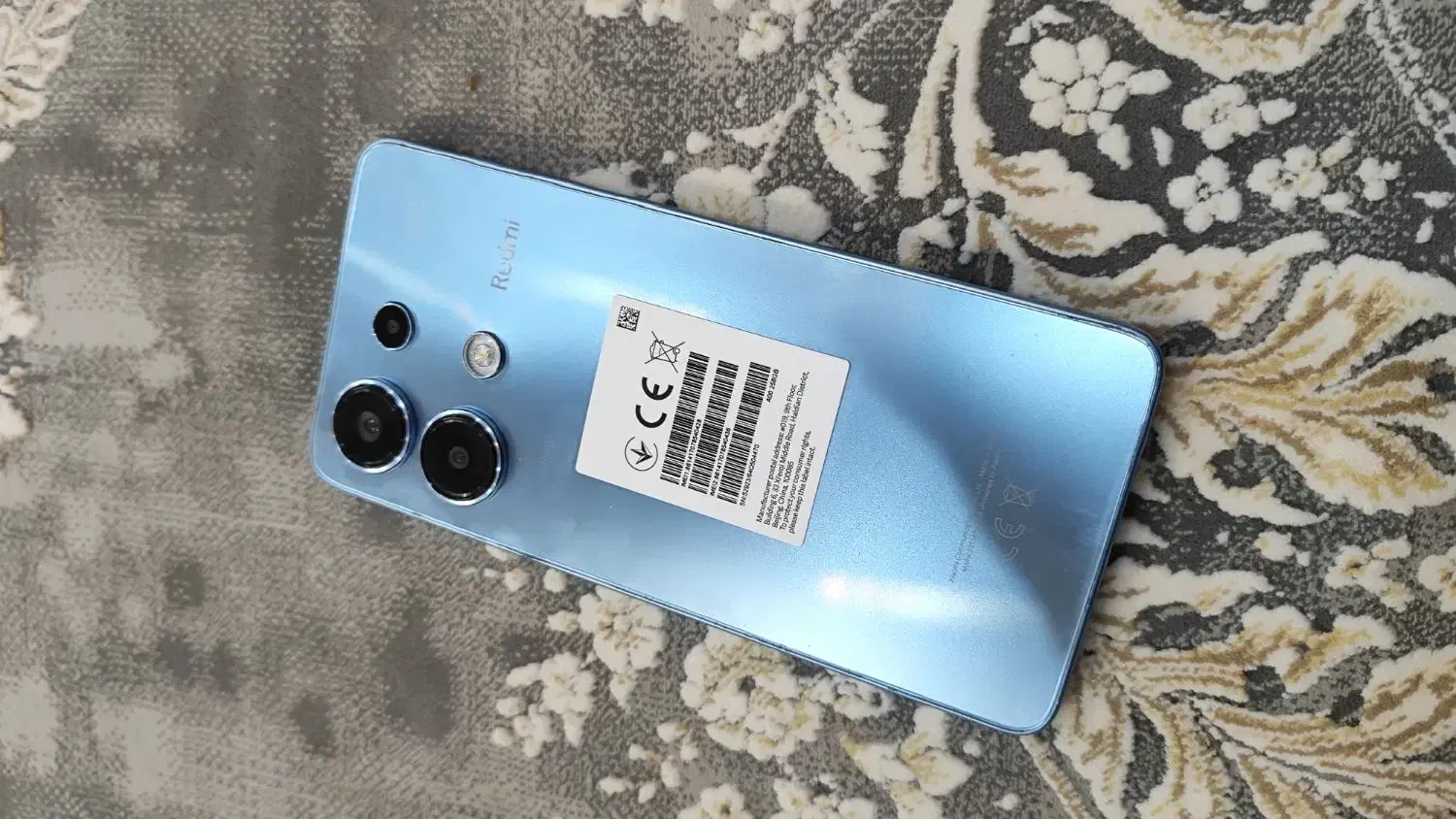 گوشی نوتی 13 عادی 256 گیگ رم 8 صفر تازه خریدم|موبایل|بانه, |دیوار