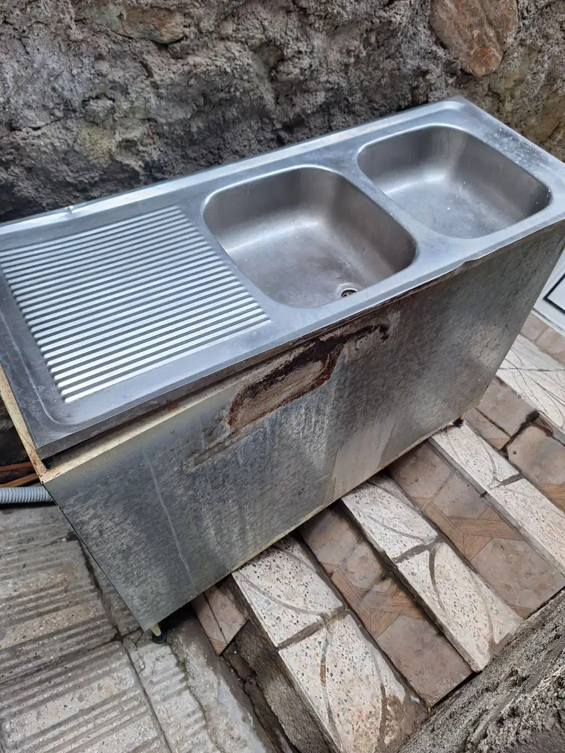 سیک ظرفشویی|آب‌چکان و نظم‌دهنده ظروف|کرج, حصار|دیوار