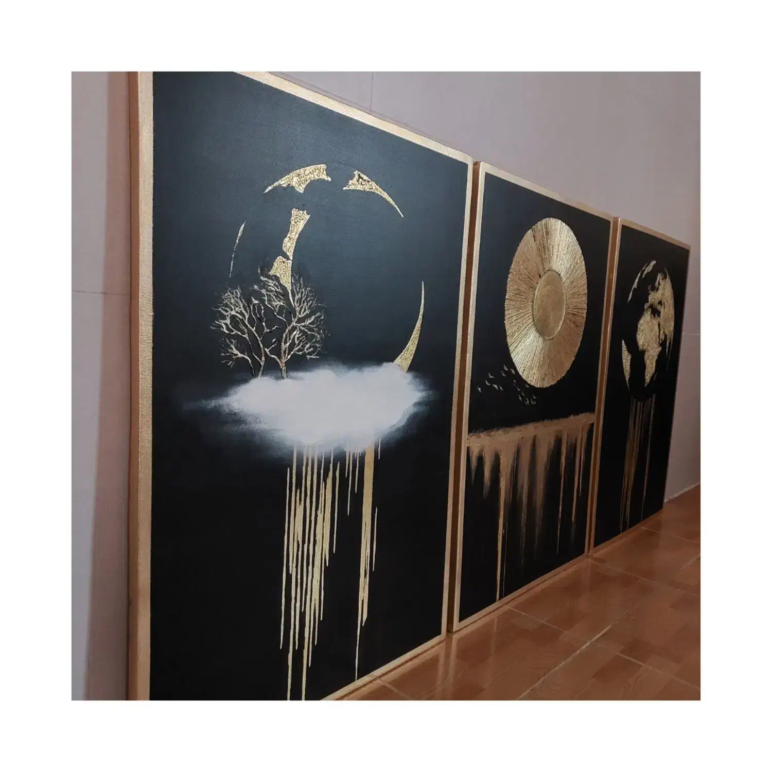 تابلو آفرینش|تابلو، نقاشی، عکس|رشت, شهرک قدس|دیوار