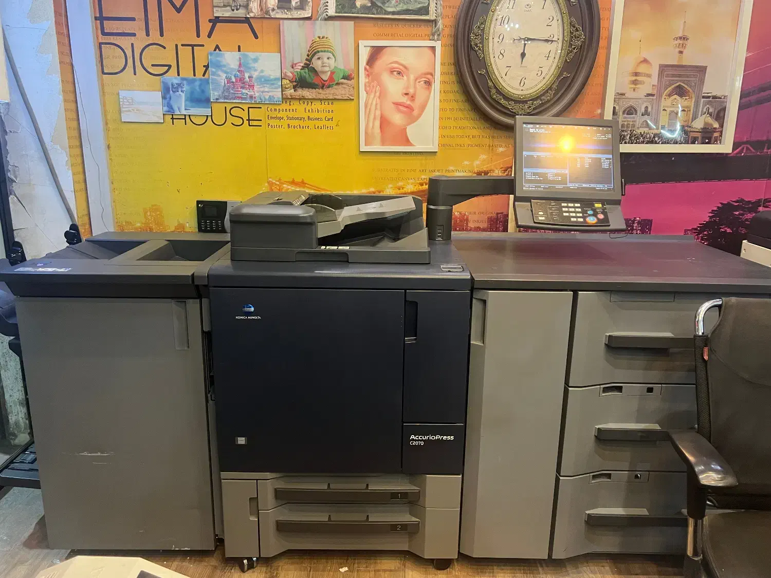 پرینت سوپر دیجیتال رنگی و چاپ فلت بد با کیفیت|خدمات رایانه‌ای و موبایل|مشهد, راهنمایی|دیوار