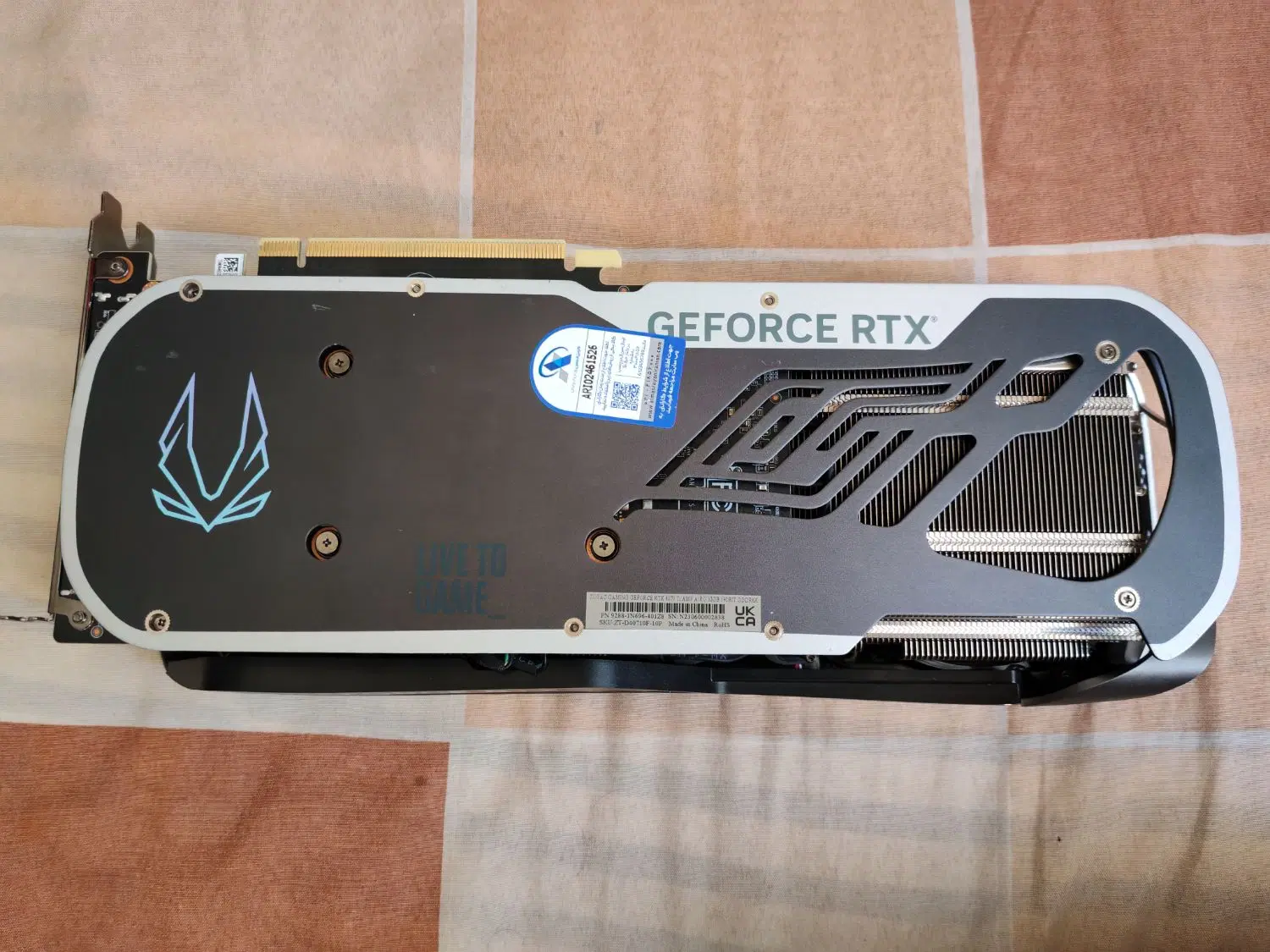 گرافیک قدرتمند Zotac Amp 4070Ti 12GB|قطعات و لوازم جانبی رایانه|تهران, چیتگر جنوبی|دیوار