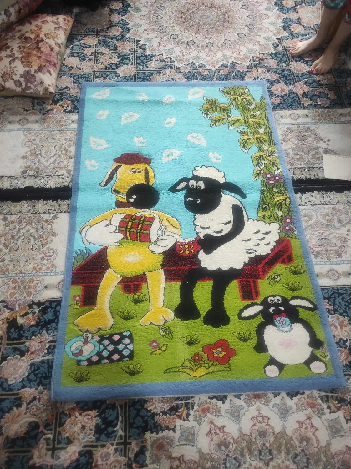 گلیم فرش|گلیم، جاجیم، گبه|فولادشهر, مسکن مهر فولادشهر|دیوار