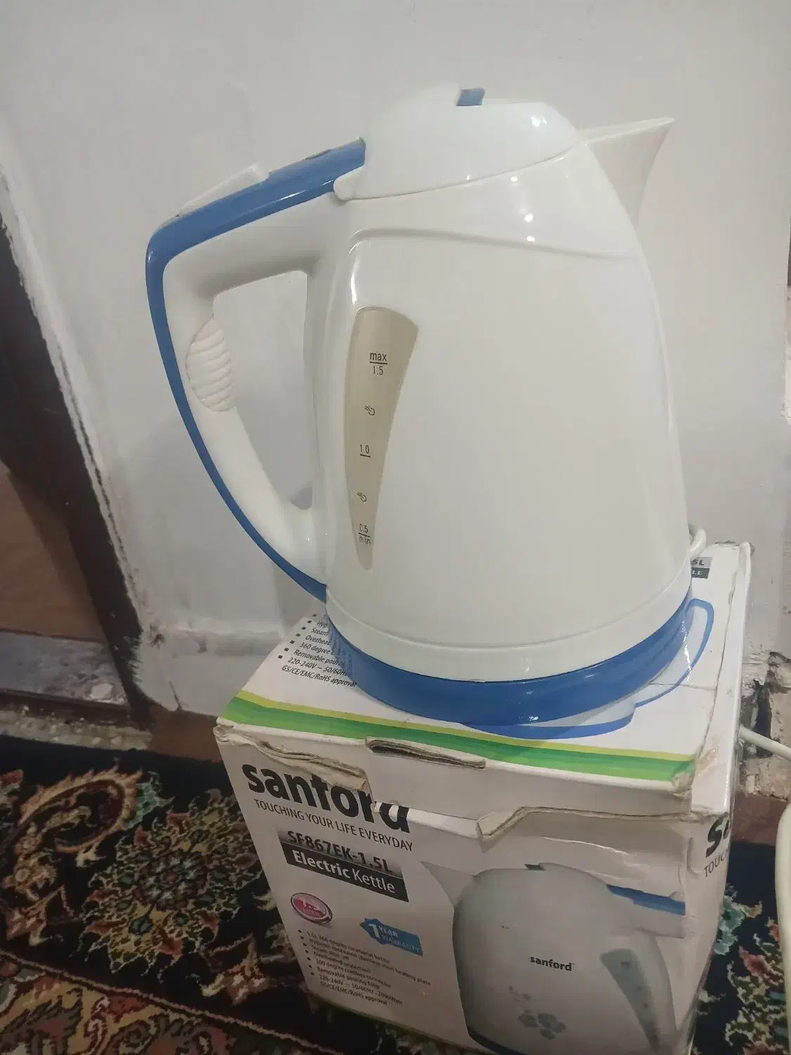 کتری برقی درحدنوی نو|قوری، کتری، قهوهساز دستی|مشهد, هفده شهریور|دیوار