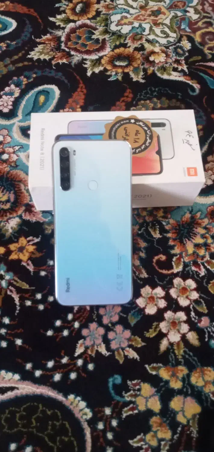 شیامی ردمی نوت ۸ در حده نو|موبایل|اسلامشهر, شهرک سعیدیه|دیوار