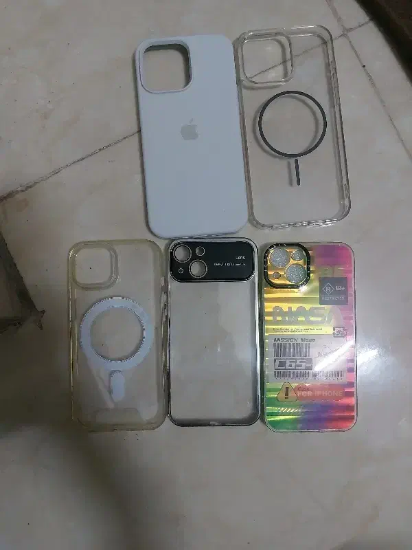 قاب آیفون ۱۵ پرومکس و۱۳ نرمال|لوازم جانبی موبایل و تبلت|نجف‌آباد, یزدانشهر|دیوار