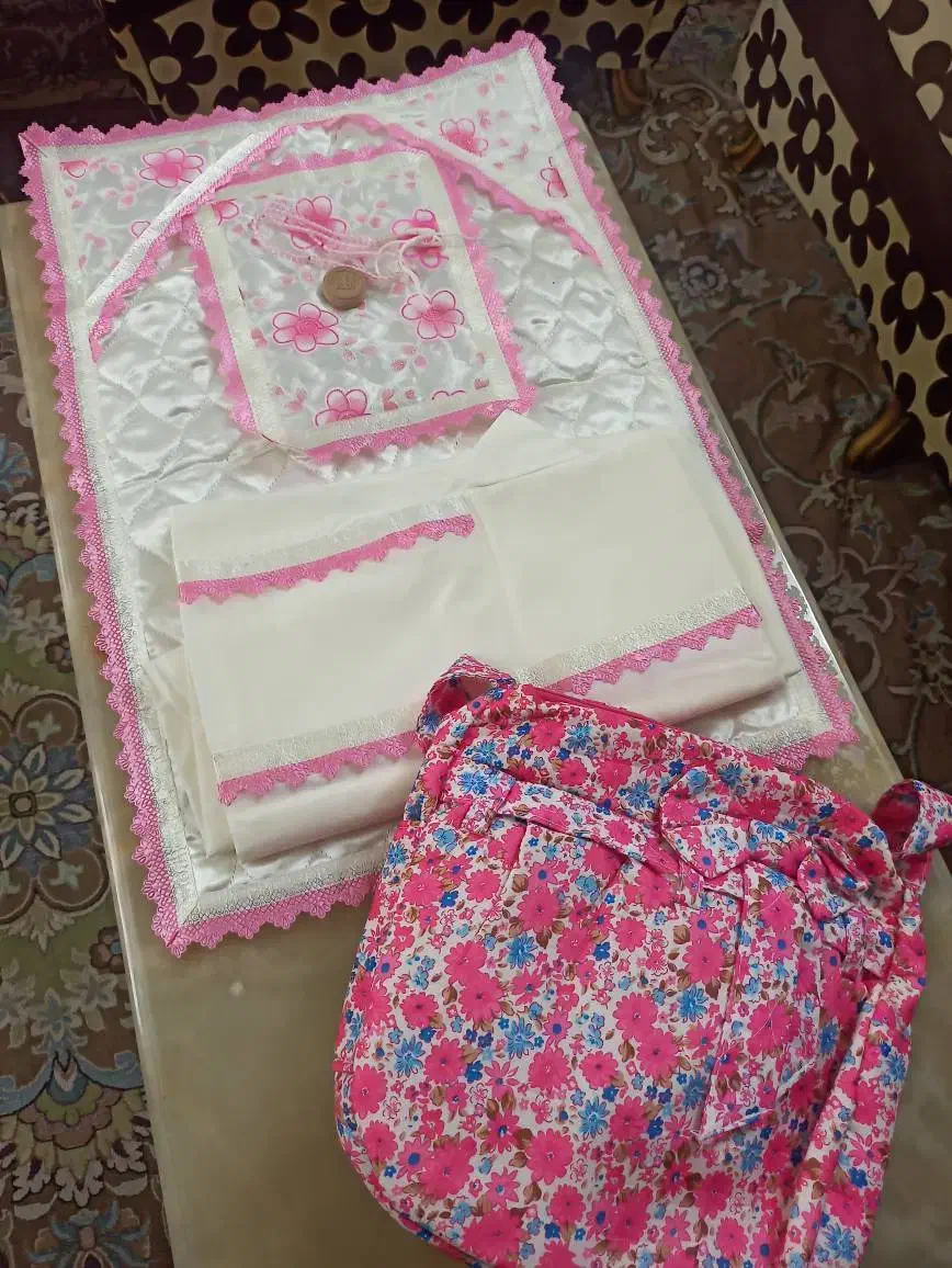 ست جانماز و چادر جشن تکلیف و یک چادر مشکی دخترانه|لباس|تهران, وصفنارد|دیوار