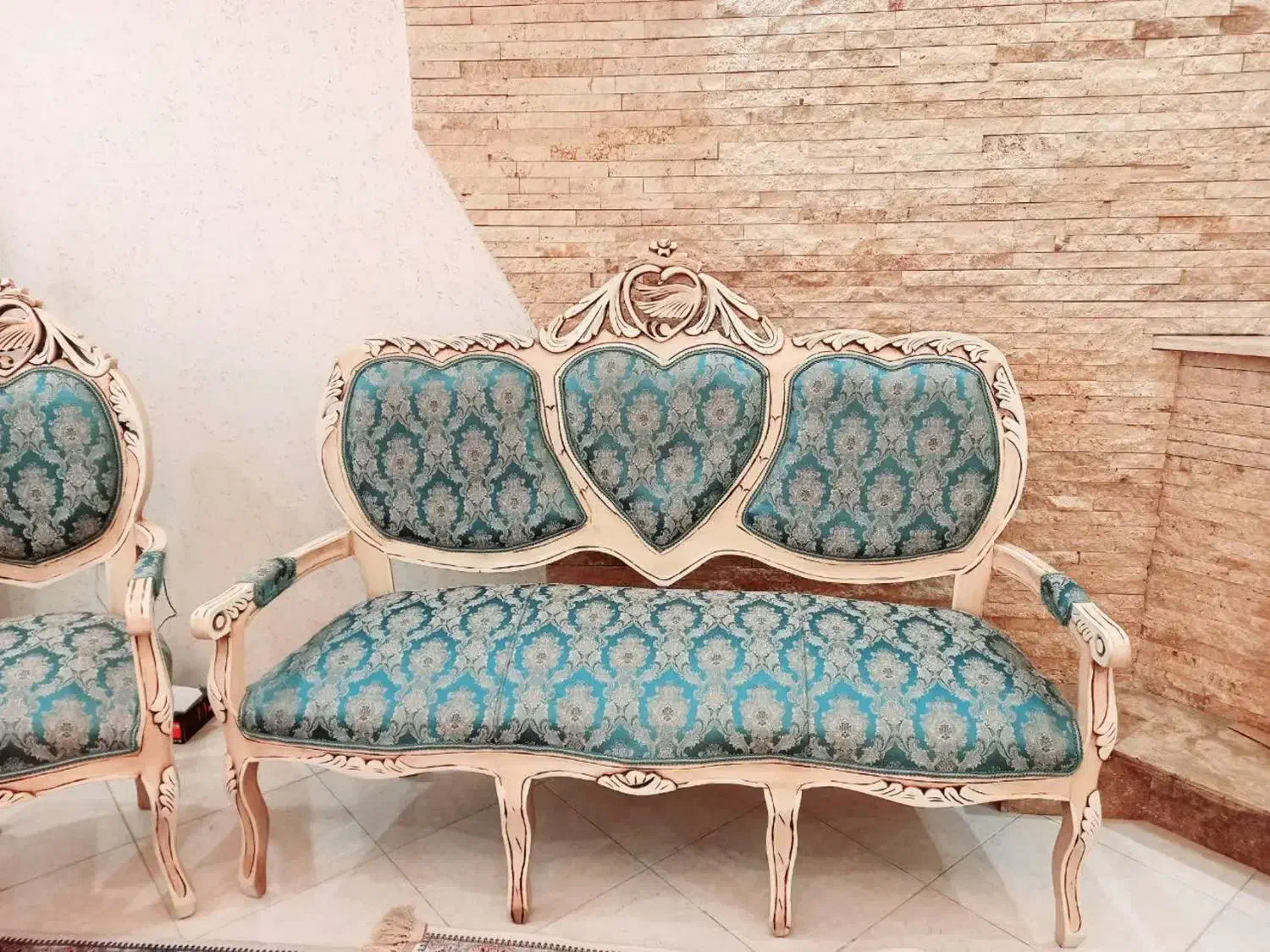 مبل نه نفره|مبلمان خانگی و میز عسلی|مشهد, نیروی هوایی|دیوار