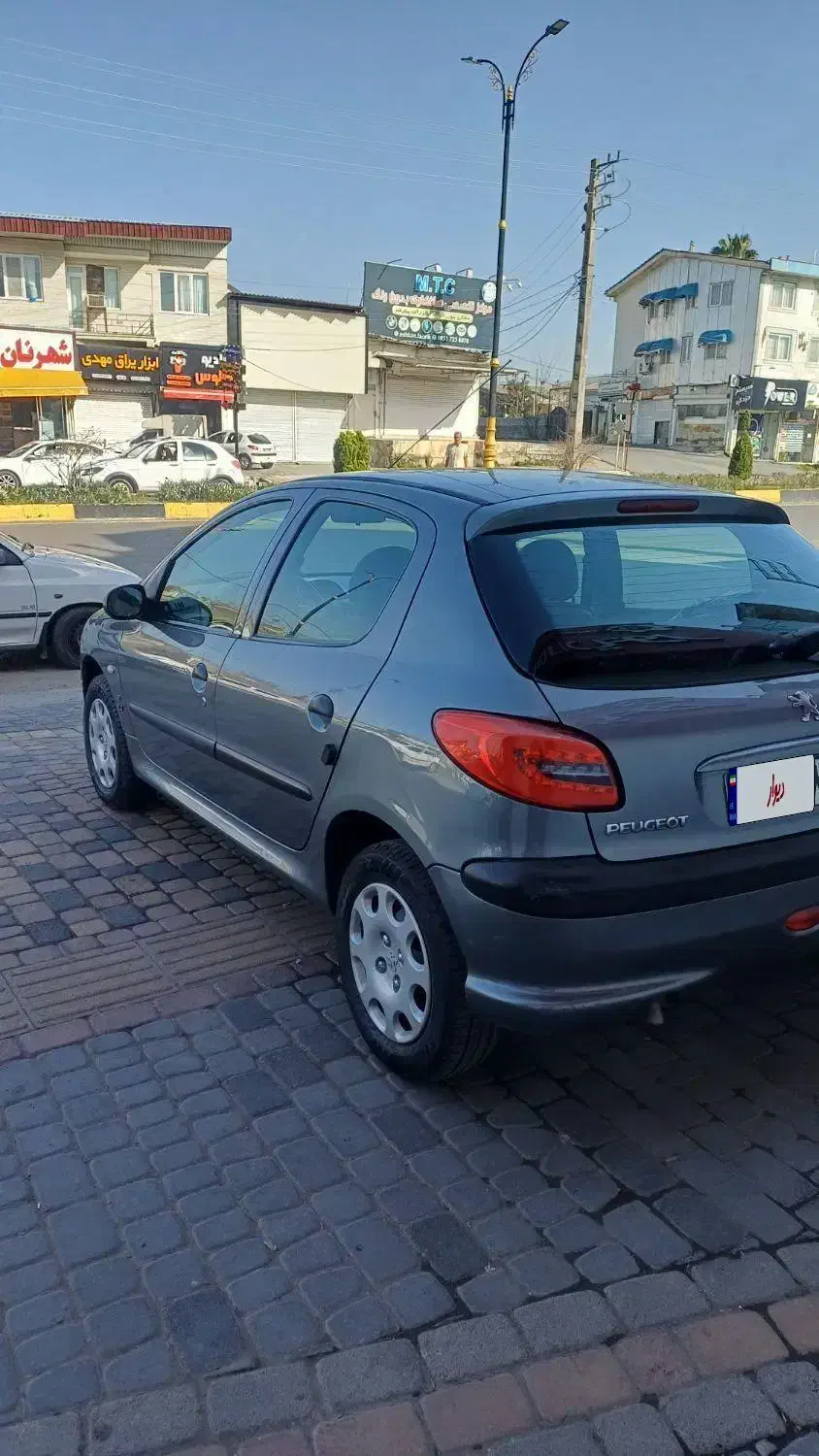 ۲۰۶مدل ۹۰ درجه یک|خودرو سواری و وانت|چالوس, |دیوار