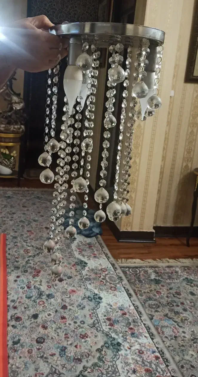 لوستر|لوستر و چراغ آویز|آبادان, |دیوار