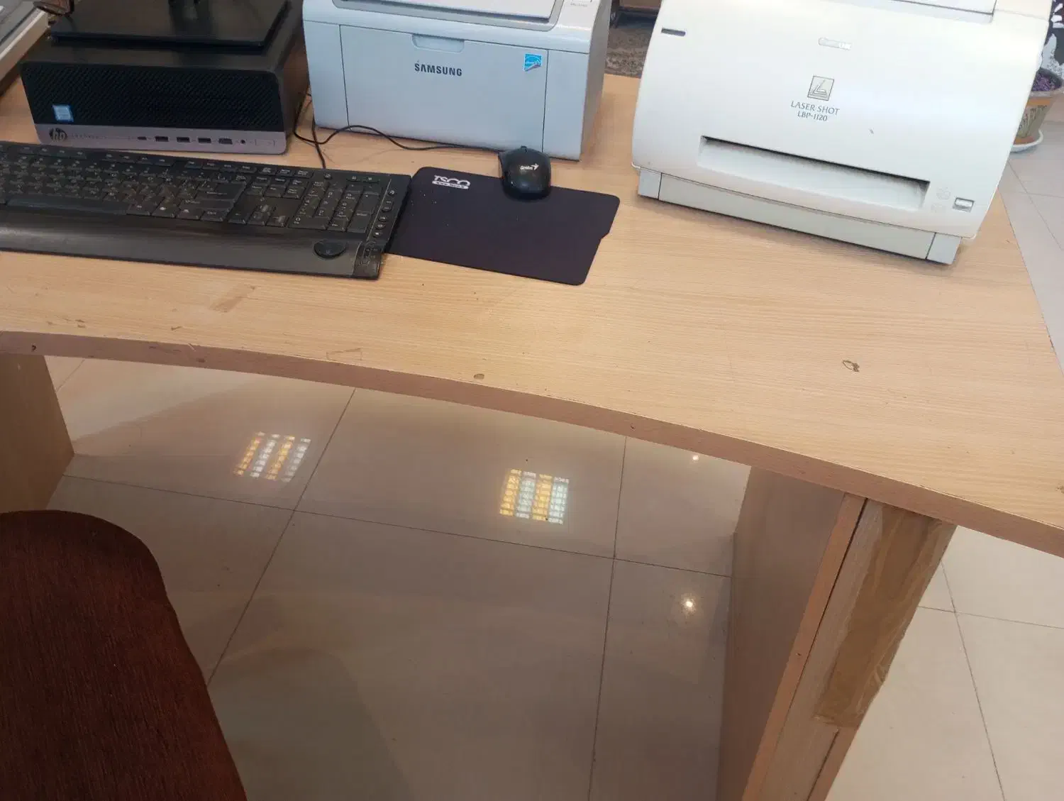 میزتحریر MDF|میز تحریر و کامپیوتر|گلبهار, شهر جدید گلبهار|دیوار