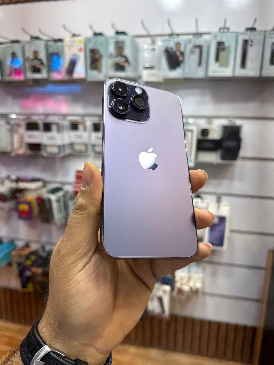 گوشی اپل ۱۴ پرومکس 256 ZAA|موبایل|اهواز, کیان اباد|دیوار