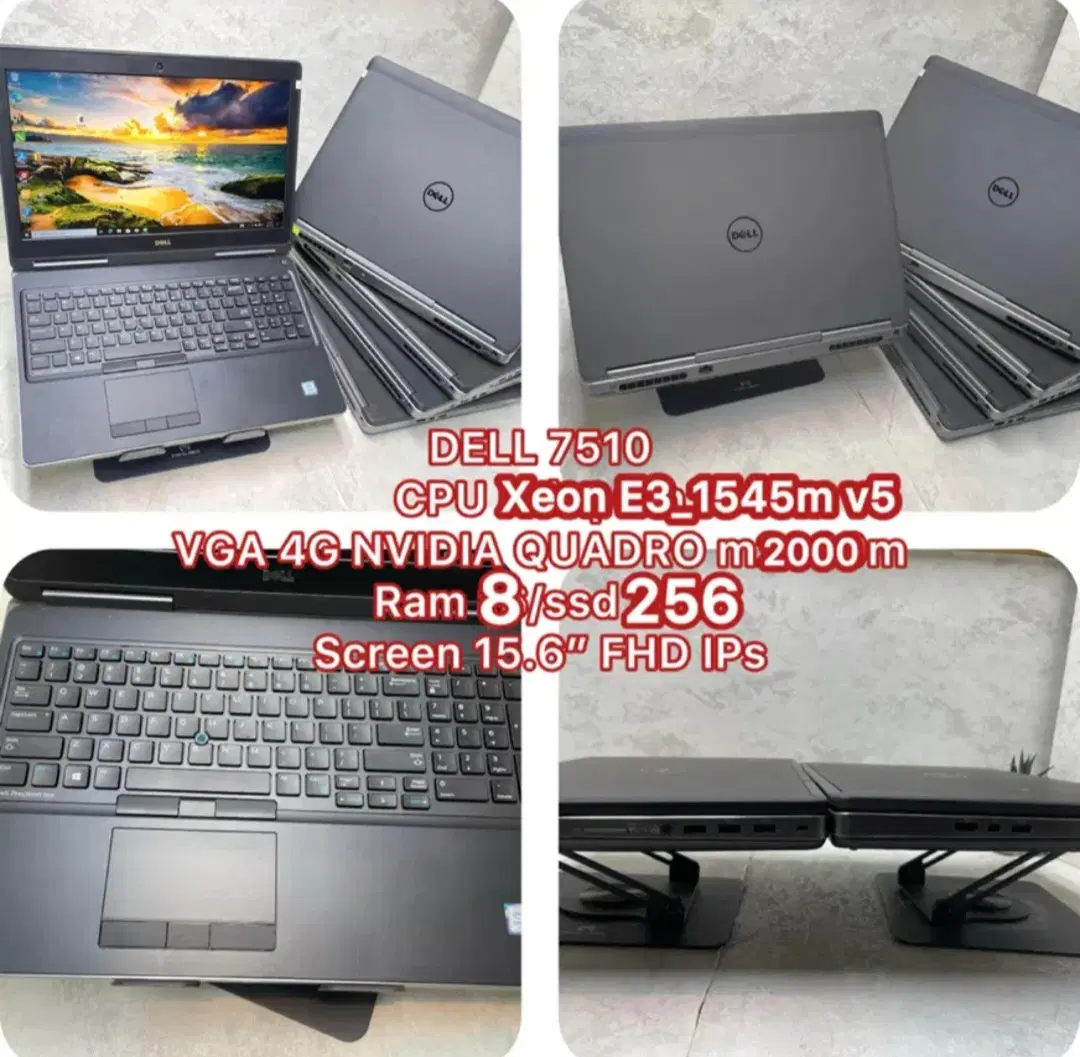 انواع لپتاپ DELL precision گرافیکدار HQ قیمت عمده|رایانه همراه|اهواز, نادری|دیوار