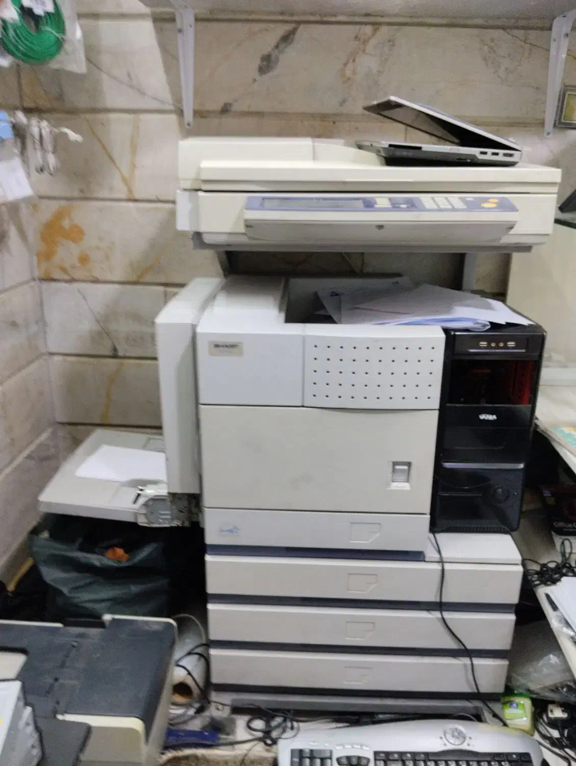 دستگاه  کپی پرینتر سه کاره شارپ AR-451u|پرینتر، اسکنر، کپی، فکس|تهران, طیب|دیوار