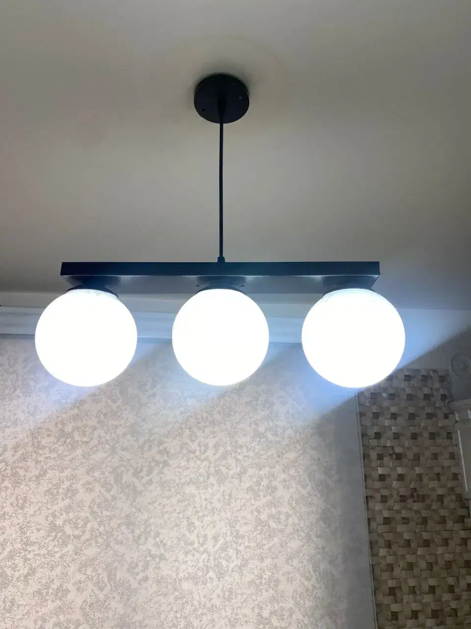 لوستر اشپزخانه سه شاخه نونو|لوستر و چراغ آویز|تهران, باغ خزانه|دیوار