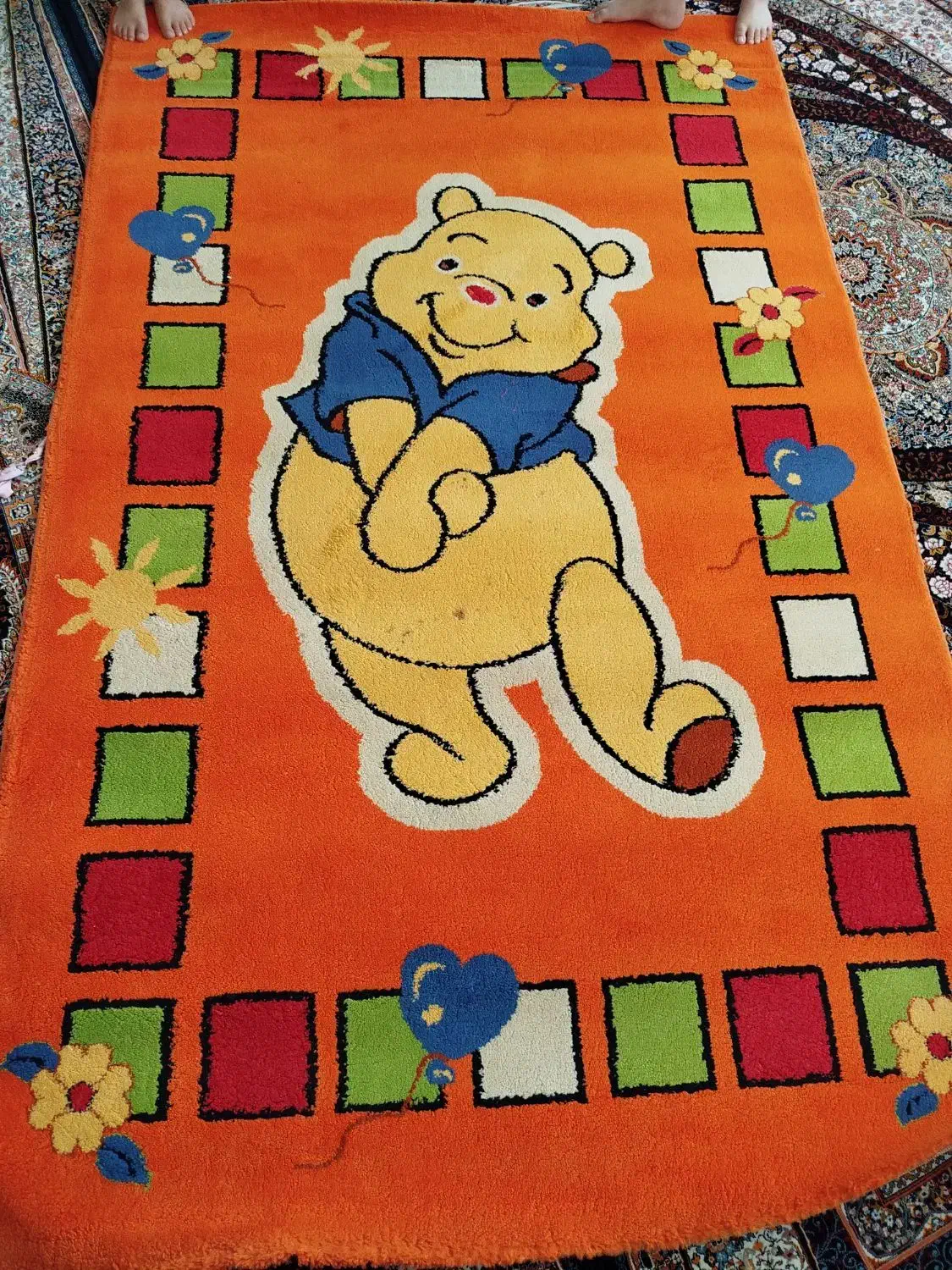 فرش کودک|فرش|کرمانشاه, |دیوار