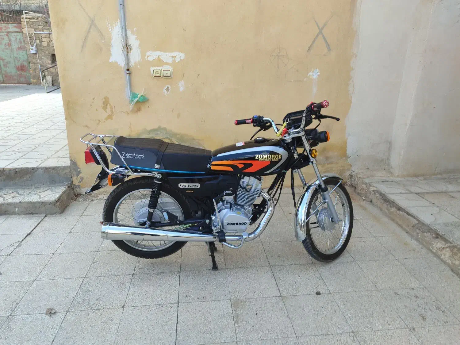 هندا 125 زمرکویر|موتورسیکلت|شیراز, لاله|دیوار