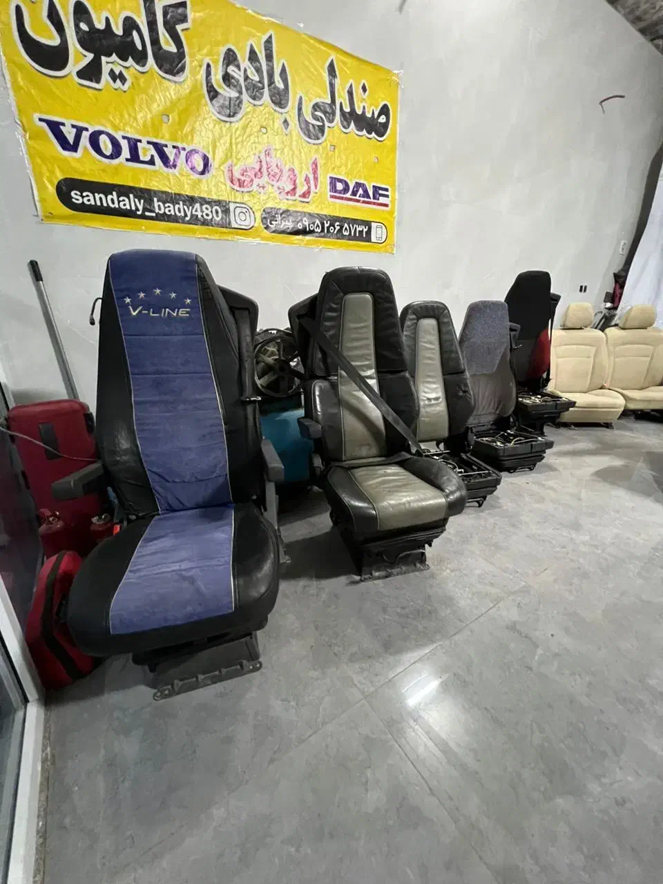 صندلی بادی کامیون|قطعات یدکی و لوازم جانبی|تربتحیدریه, بهزیستی|دیوار