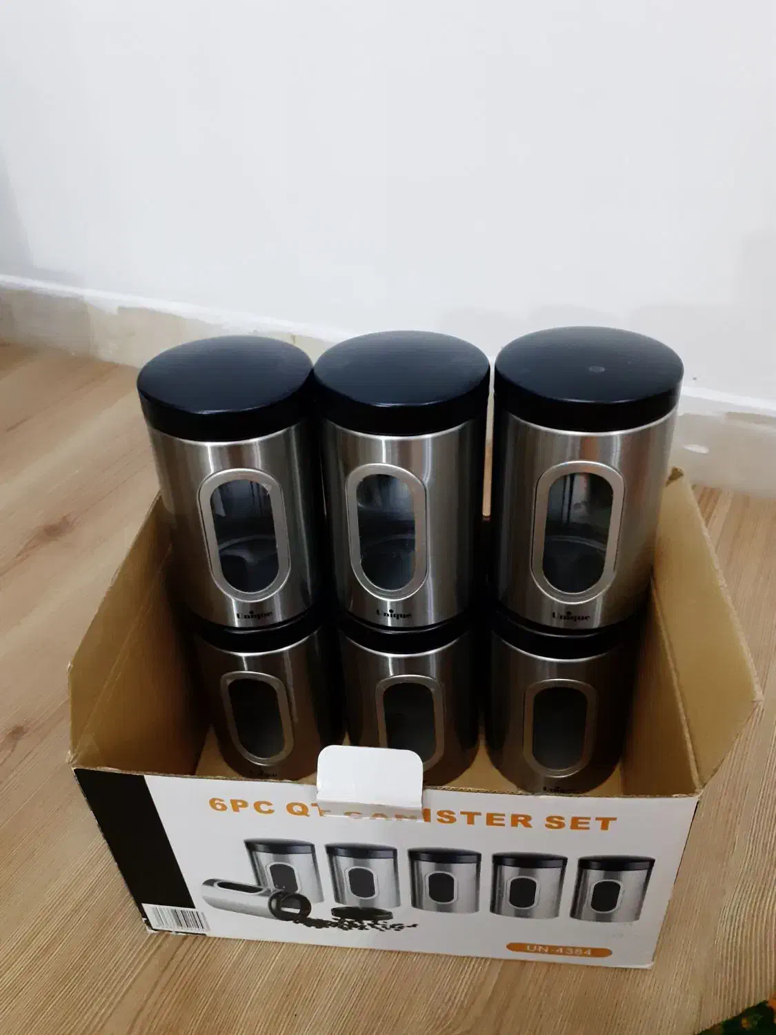 بانکه و ادویه پاش و سطل برنج یونیک|ظروف نگهدارنده، پلاستیکی، یکبارمصرف|قزوین, |دیوار