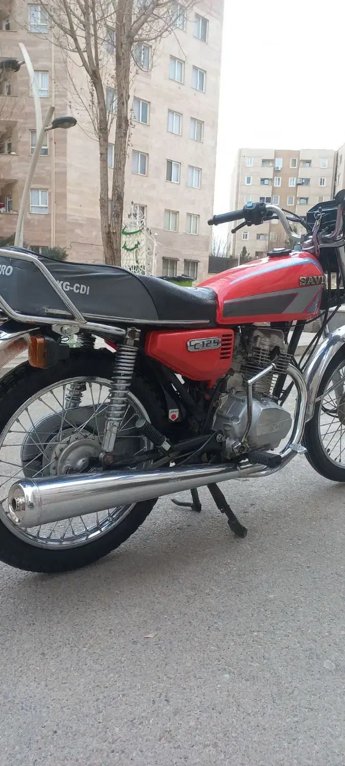 ساوین 125|موتورسیکلت|محمدشهر, ولدآباد|دیوار