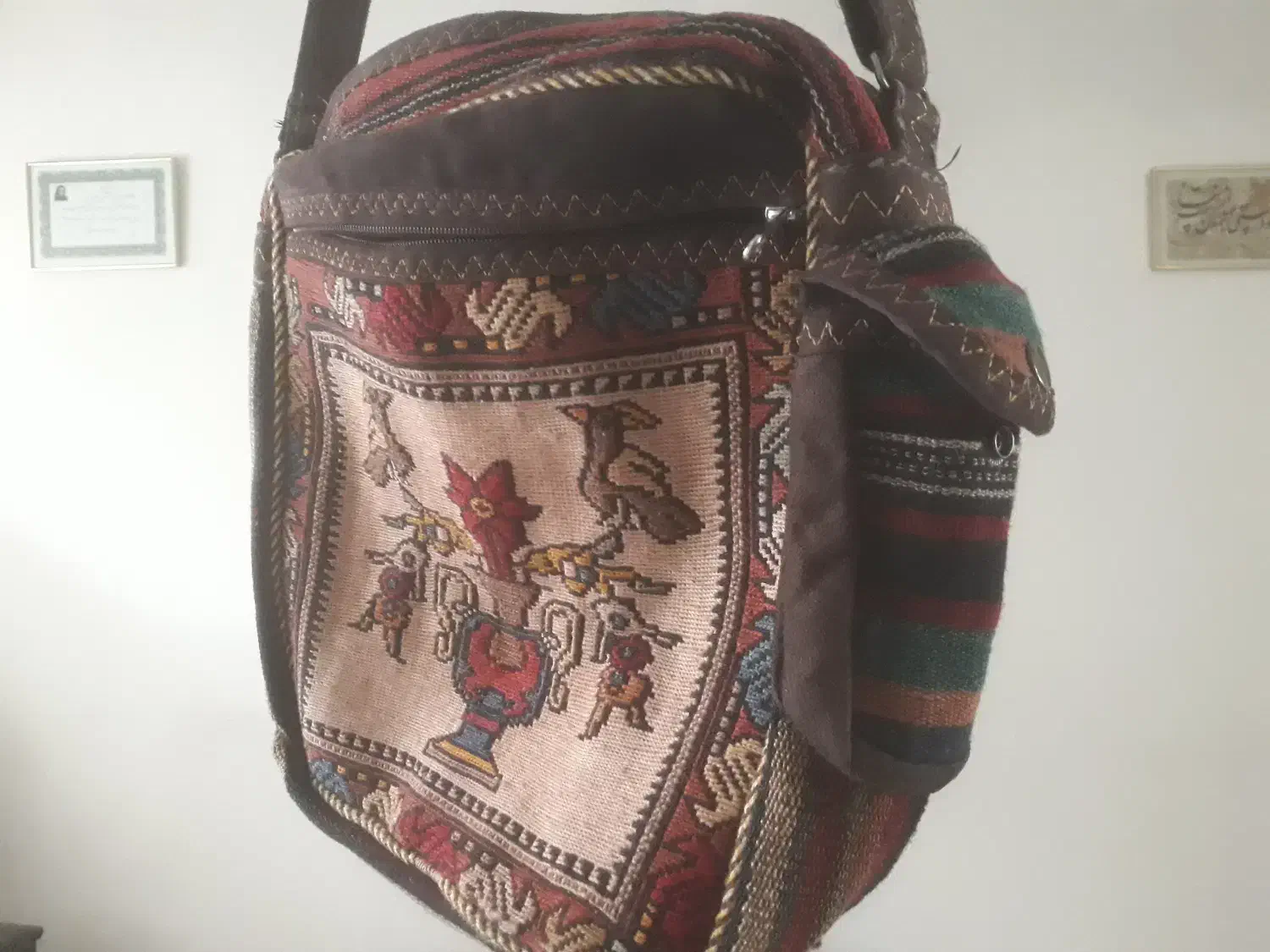 کیف گلیم بافت دوشی|کیف، کفش، کمربند|فردیس, قریشی|دیوار