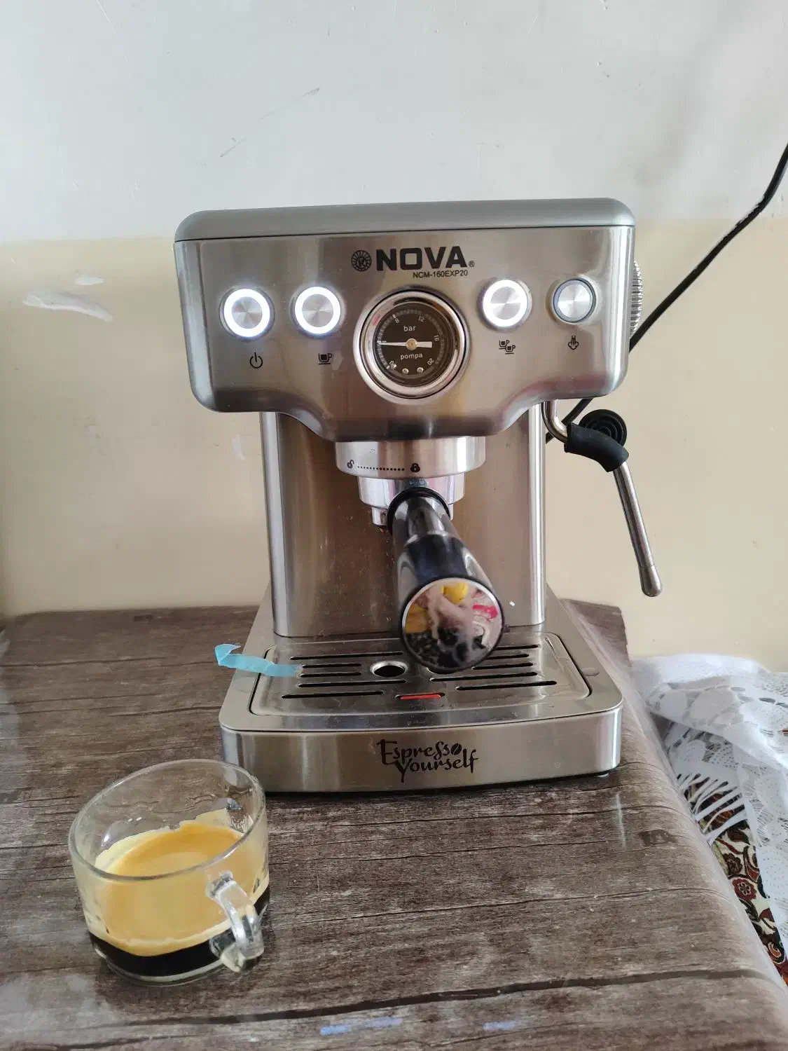 اسپرسوسازnova اصلی|سماور، چایساز، قهوهساز|آباده, |دیوار