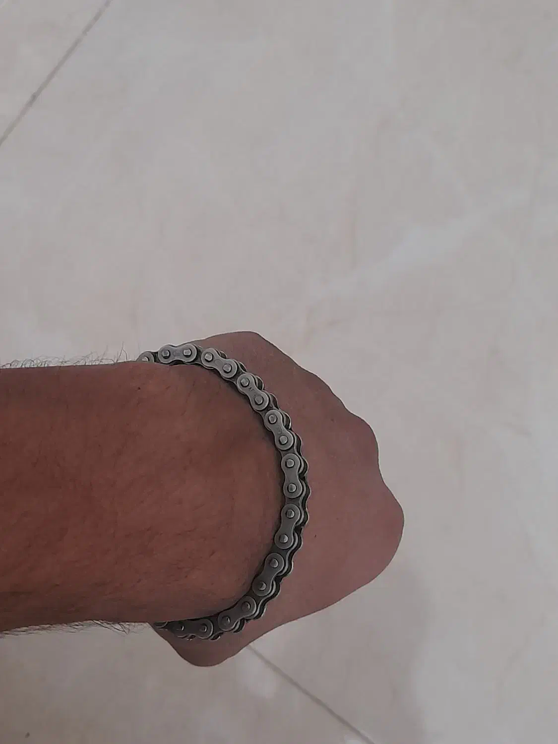 دستبند طرح زنجیر|بدلیجات|تهران, شهرک فردوس (حسینی)|دیوار