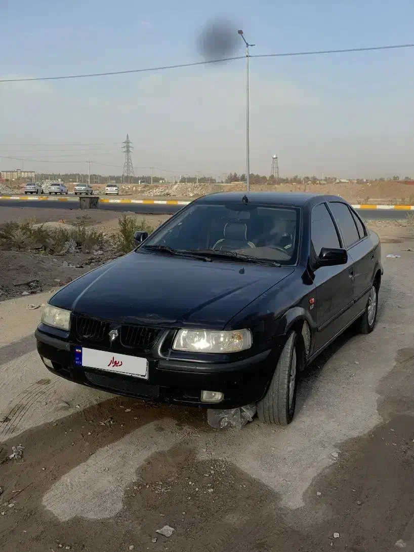 سمند مشکی موتورxu7|خودرو سواری و وانت|زاهدان, |دیوار