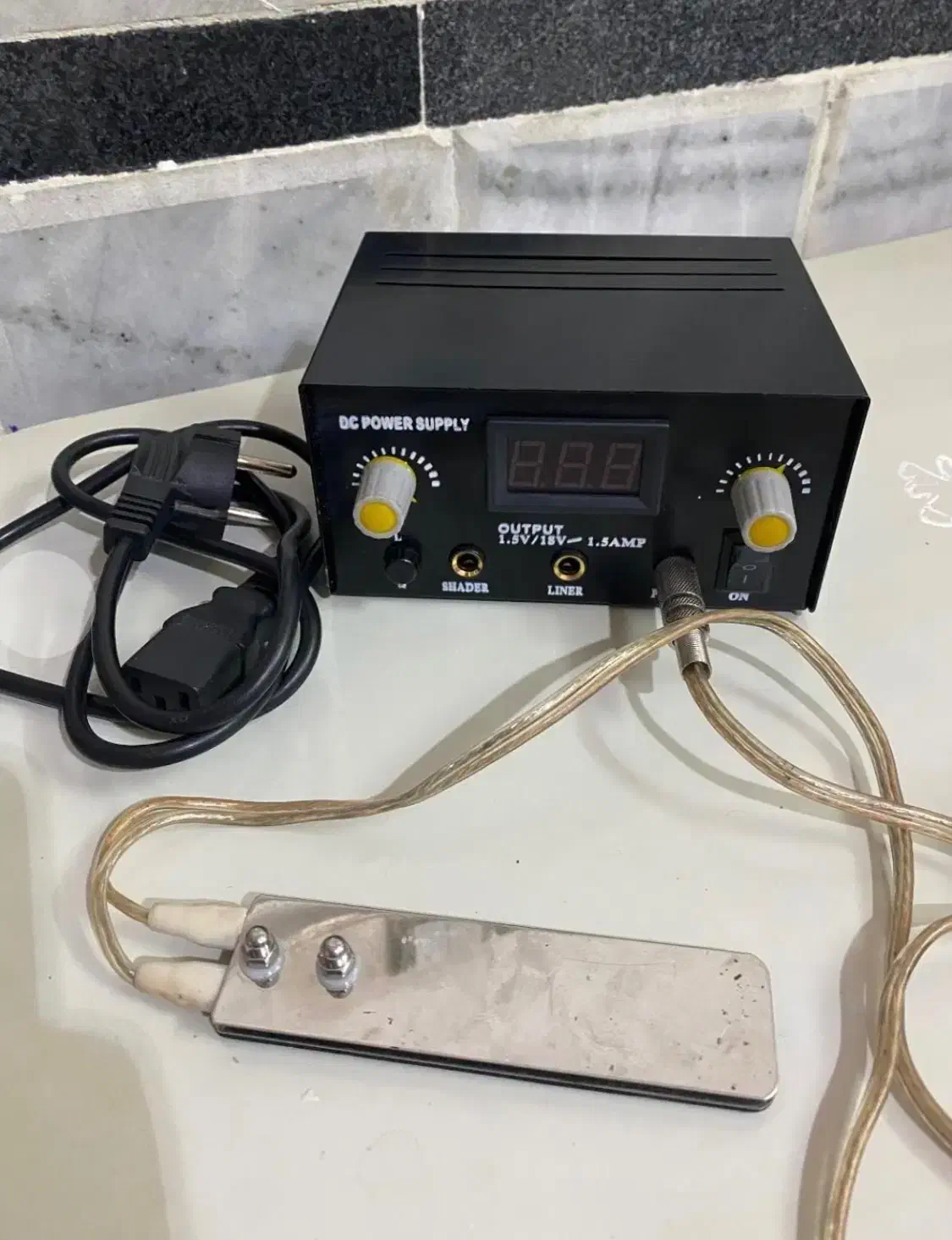 دستگاه تتو بدن همراه ترانس|آرایشی، بهداشتی، درمانی|گنبد کاووس, |دیوار