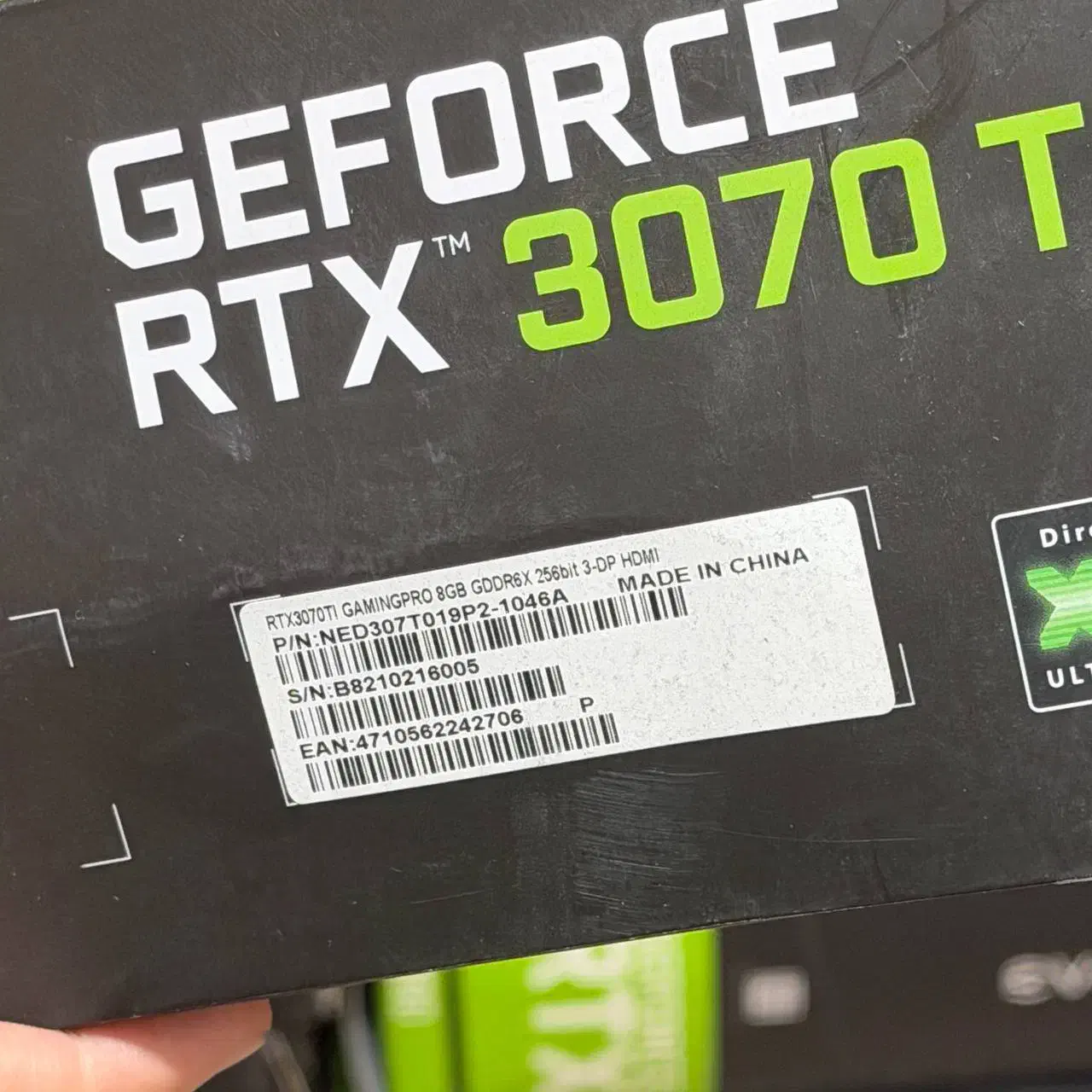 Palit gaming pro 3070ti|قطعات و لوازم جانبی رایانه|تهران, شهرک کوهسار|دیوار