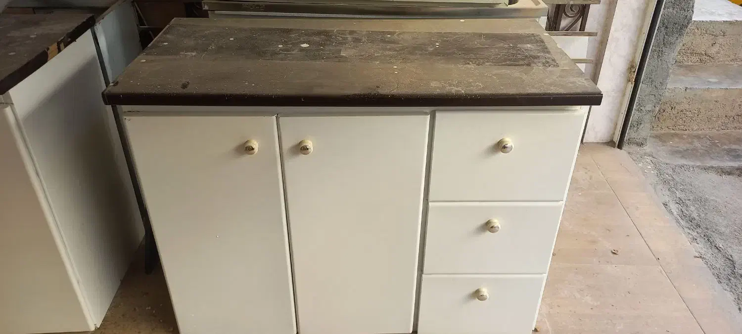 کابینت فلزی و سینگ اب چکان|مصالح و تجهیزات ساختمان|جوانرود, |دیوار