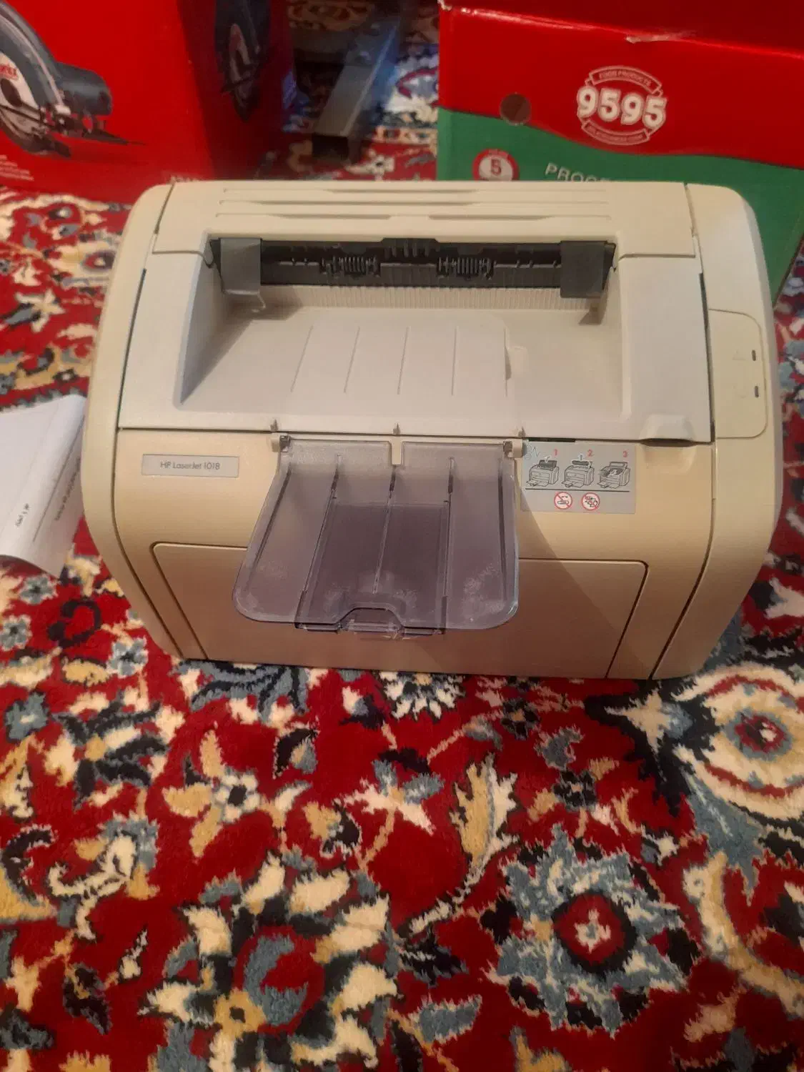 چاپگر hp 1018|پرینتر، اسکنر، کپی، فکس|تهران, گمرک|دیوار