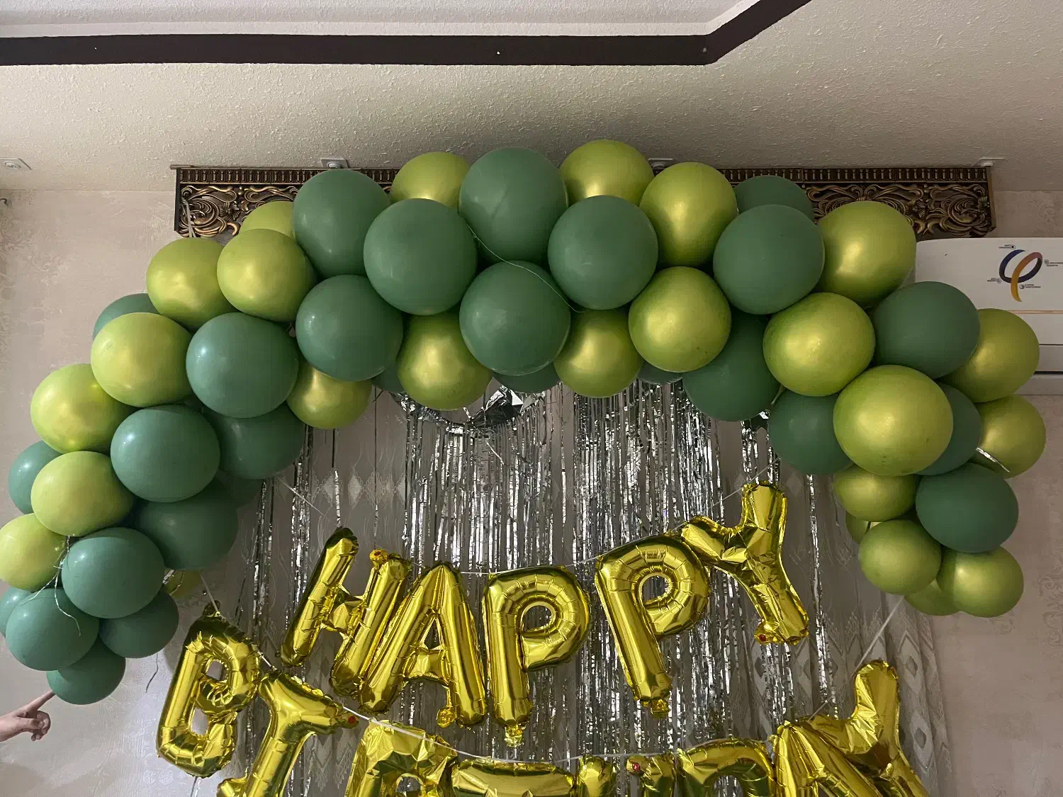 ریسه بادکنک|ریسه و چراغ تزئینی|برازجان, |دیوار