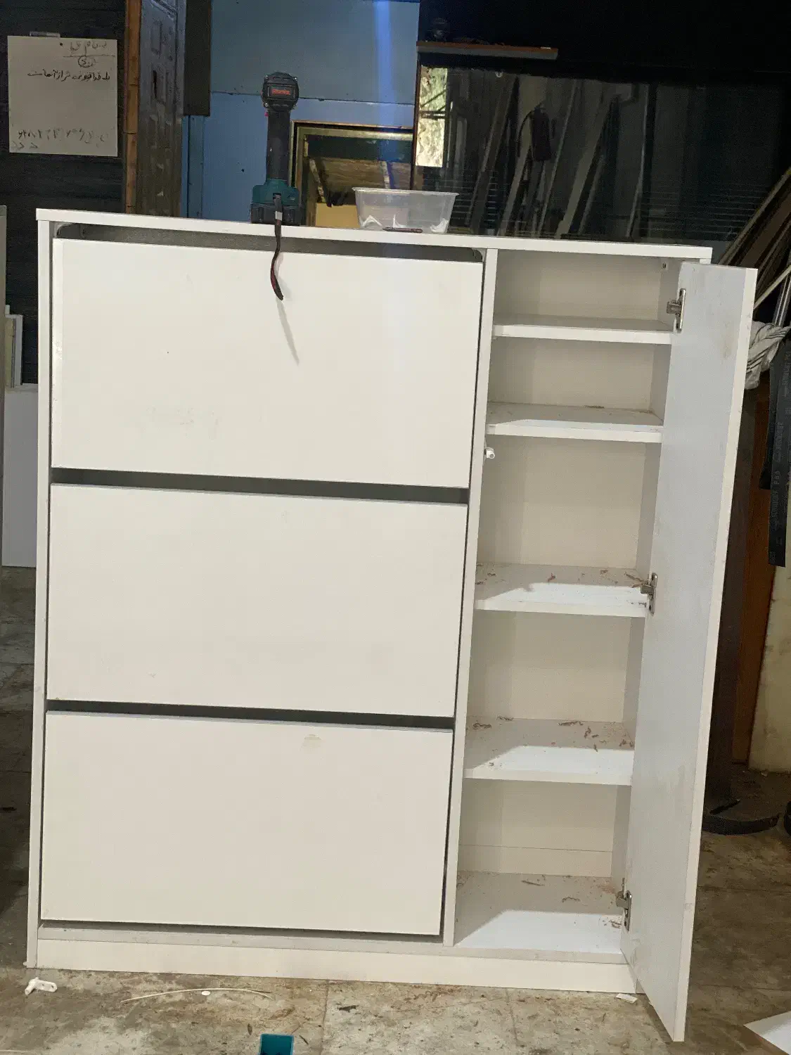 جاکفشی داشپردی|جاکفشی، کمد، دراور|کیش, |دیوار