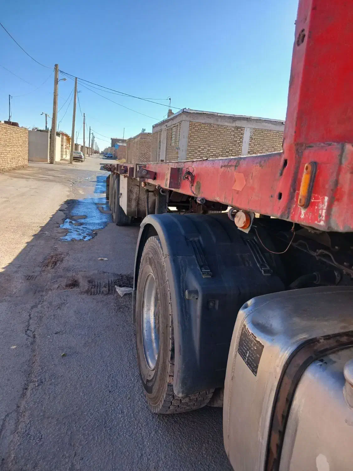 تریلی کفی ۳محور|خودرو سنگین|نگار, |دیوار