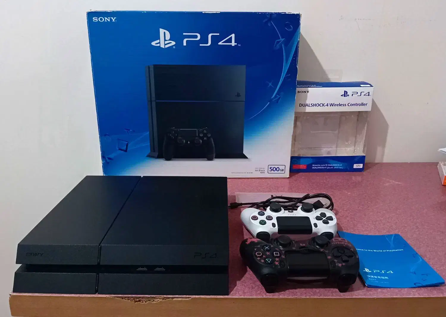 پی اس فور دو دسته Ps4 ۵۰۰ گیگ کپی خور|کنسول، بازی ویدئویی و آنلاین|تبریز, |دیوار