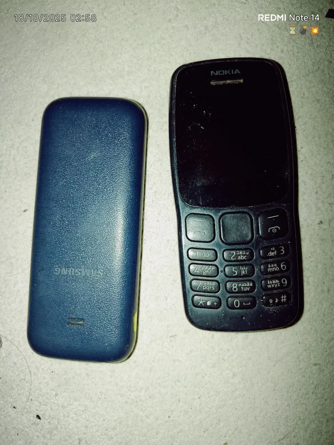 ۲عددگوشی ساده سامسونگ تمیزونوکیا|موبایل|ایلام, |دیوار